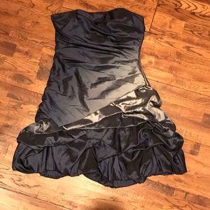 JUMP navy blue/grey ombré shirt dress